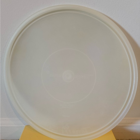 1954 Tupperware Millionaire Replacement Lid Seal Large Round 224-1  Sheer Clear - Picture 4 of 4